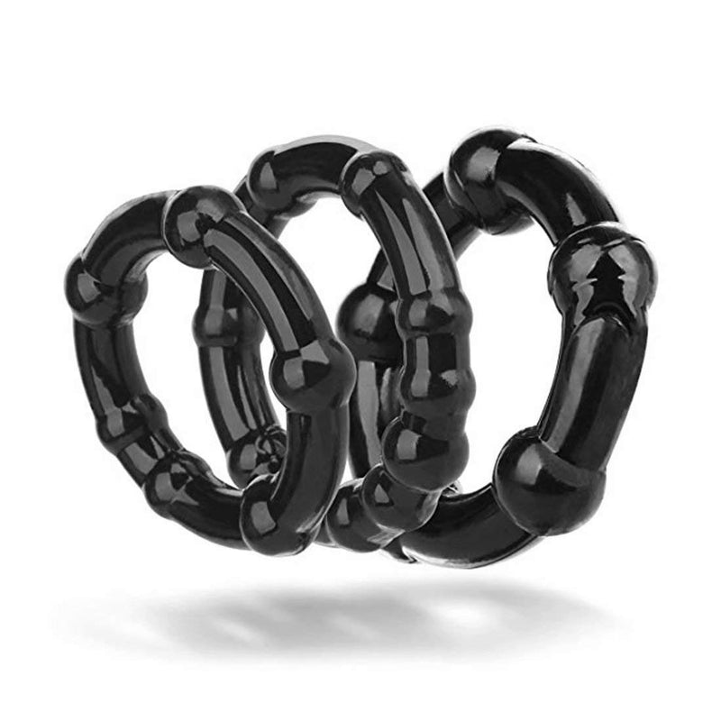 Black Sports Ring / 3-Piece Set - BeesActive Australia