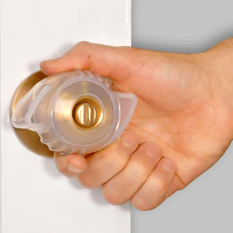 Able Life Easy Round Silica Doorknob Grips with Glow -Arthritis & Senior Living Aids,Open Doors Easily, Set of 2 - BeesActive Australia