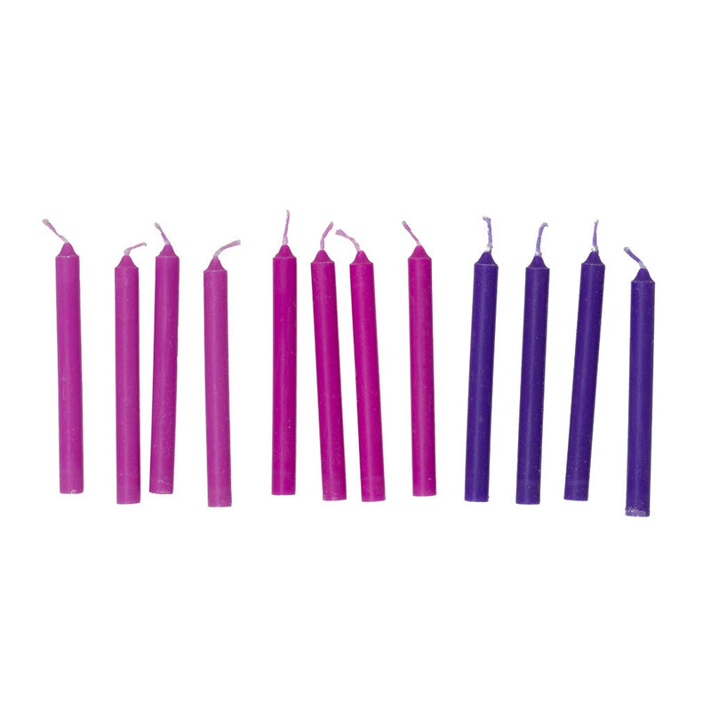 GoodLight Paraffin-Free Vegan Birthday Candles, Pink & Purple - BeesActive Australia