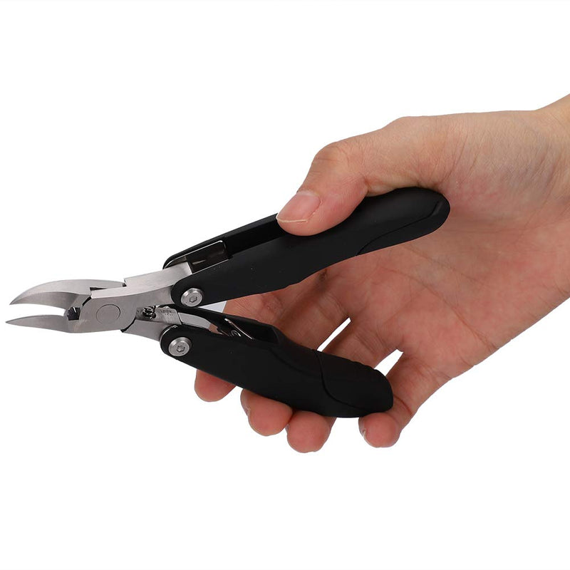 【𝐂𝐡𝐫𝐢𝐬𝐭𝐦𝐚𝐬 𝐆𝐢𝐟𝐭】 Nail Cutter, Feel Comfortable Nail Trimmer Clipper, Convenient And Durable High Hardness Salon Shop for Home(black) black - BeesActive Australia