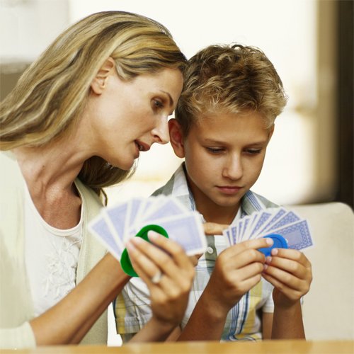 Brybelly Triangle Shaped Hands-Free Playing Card Holder, Original Version - BeesActive Australia