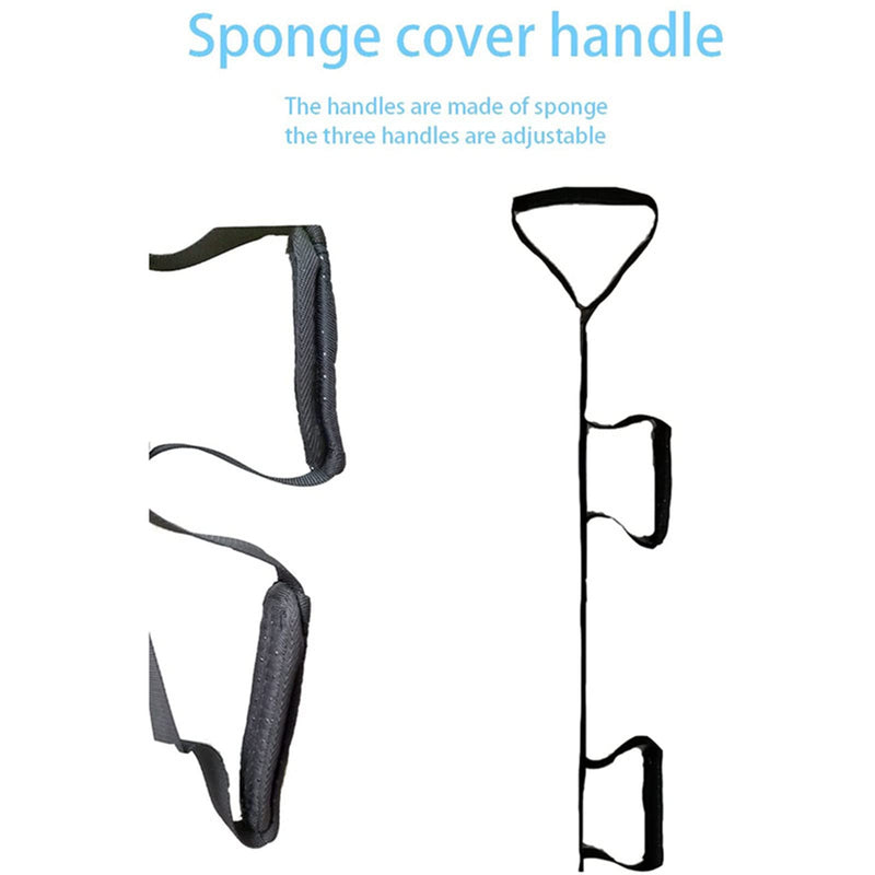 Leg Lifter Strap Leg Lifter Foot Lifter Orthosis Bed Aid Stand Up Leg Lifter Aids with Hand Grip Mobility Aids - BeesActive Australia