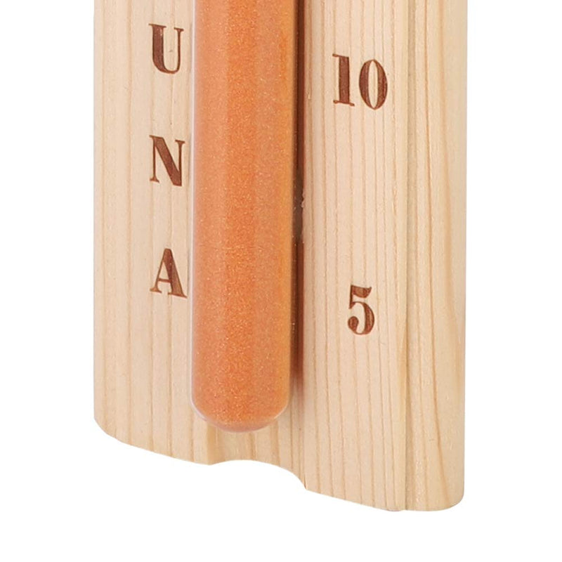 Duokon 5/10/15 minutes Pine Sauna Hourglass Clock, Accurate Wooden Sand Timer with Robust Heat-Resistant Glass for Spa Bath Sauna - BeesActive Australia