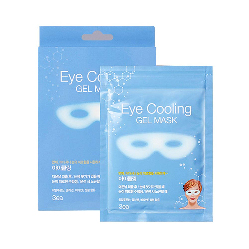 THE NAEUN Eye Cooling Gel Mask 3EA, Eye Stress Relief Gel Type Sheet Hyaluronic Acid Collagen Vitamin E - BeesActive Australia