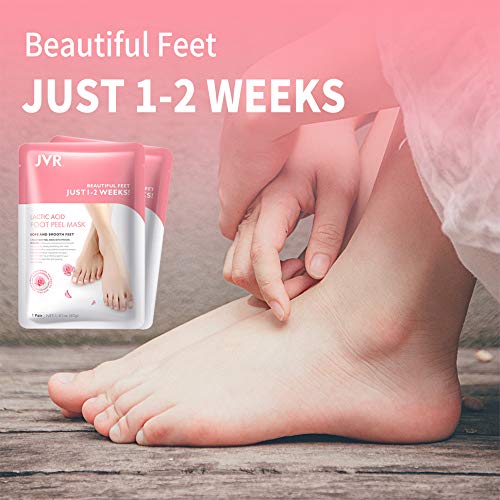 Foot Peel Mask - 3 Pairs - Exfoliating Peeling Callus Remover, Repairs Cracked Heels & Dead, Dry Skin, for Smoother and Softer Feet - BeesActive Australia