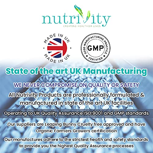 Virgin Olive Oil High Strength 1000mg Soft Gels Omega 3 6 for Health Heart by Nutrivity � UK Manufactured to GMP Standards (240) - BeesActive Australia