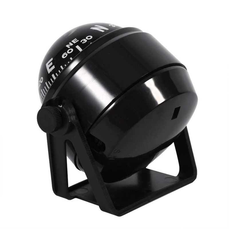 fo sa Multi-Purpose Digital Compass, Voyager Bracket Mount Compass Sea Marine Bracket Mount Compass Voyager Outside Fits Car Boat Caravan Truck Watercraft(Black) - BeesActive Australia