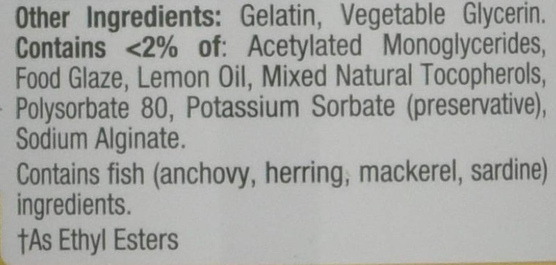 Nature’s Bounty Mini Fish Oil, 1290 mg, 900 mg of Omega-3, 90 Mini Coated Softgels, Unflavored - BeesActive Australia