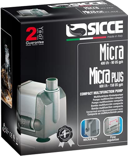 SICCE MICRA Compact Aquarium Pump, 90 GPH, for submerged use in freshwater and saltwater - BeesActive Australia