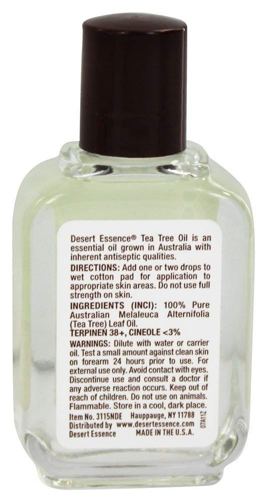Desert Essence Oil Ttree 100% Tea Tree 2-Ounce - BeesActive Australia