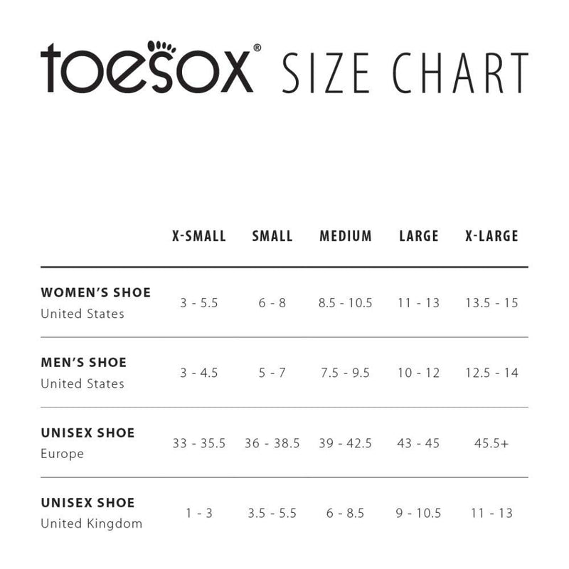 ToeSox Women's Low Rise Half Toe Grip Non-Slip for Ballet, Yoga, Pilates, Barre Toe Socks Small Heather Purple - BeesActive Australia