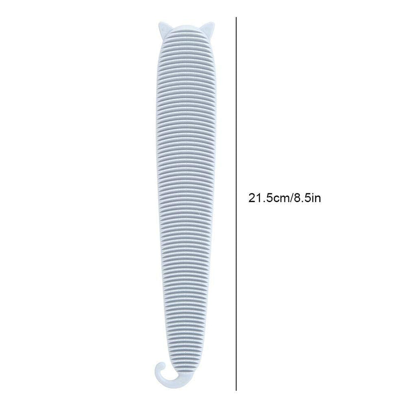 QiaNgshuAikj Pet Massage Comb, ABS Pet Cat Hair Tongue Comb Clean Massage Experience Grooming Tool Supply, for Long Short Haired Dogs and Cats(Gray) - BeesActive Australia