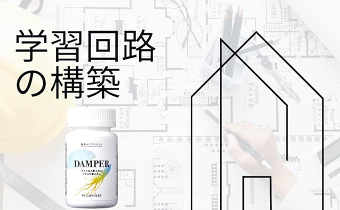 [Doctor-supervised Serotonin, Dopamine, Acetylcholine Supplement] DAMPER Concentration, Study, Positive, Physical Condition Management, American Ginseng with clear amount of healthy ingredients, Ginkg - BeesActive Australia