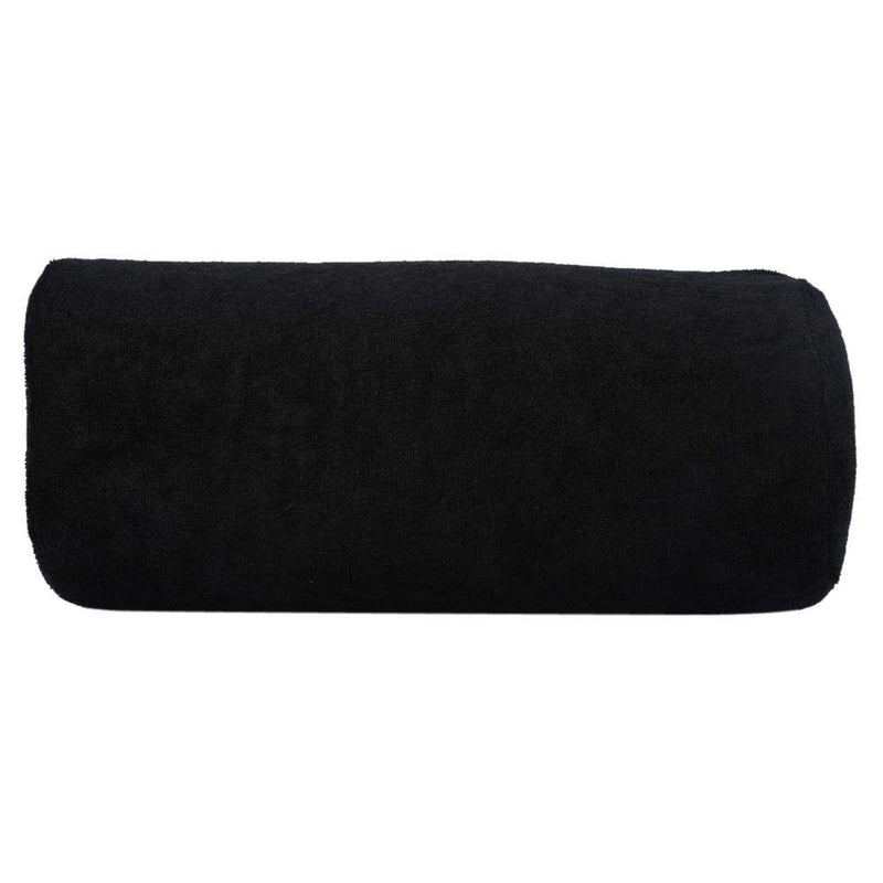 Hand Cushion,Nail Art Soft Sponge Pillow - Nail Art Table Mat Holder Pad, Salon Hand Rest Cushion,Detachable Washable Arm Rest Holder,Manicure Makeup Cosmetic Tools(Black) Black - BeesActive Australia