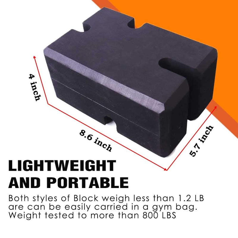 LARA STAR Bench Press Block Press Blocks Boards, Adjustable 2-5 Bench Board, Home Gym Workout Fitness Accessories for Increase Your Bench Press Large - BeesActive Australia