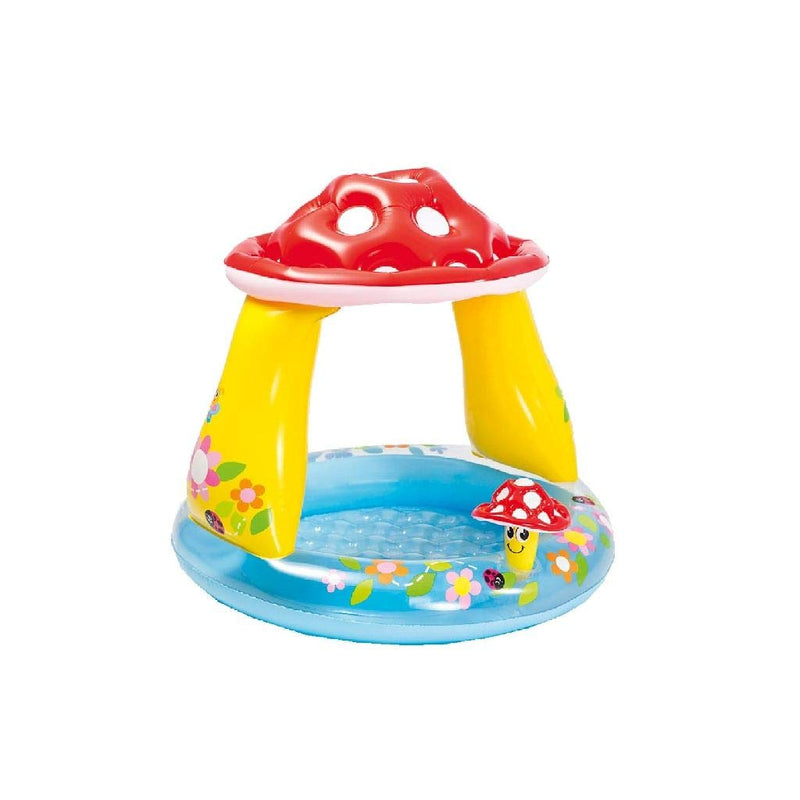 Intex Mushroom Baby Pool 57114NP & Nuby Fun Watering Can Bath Toy + Nuby Fun Watering Can - BeesActive Australia