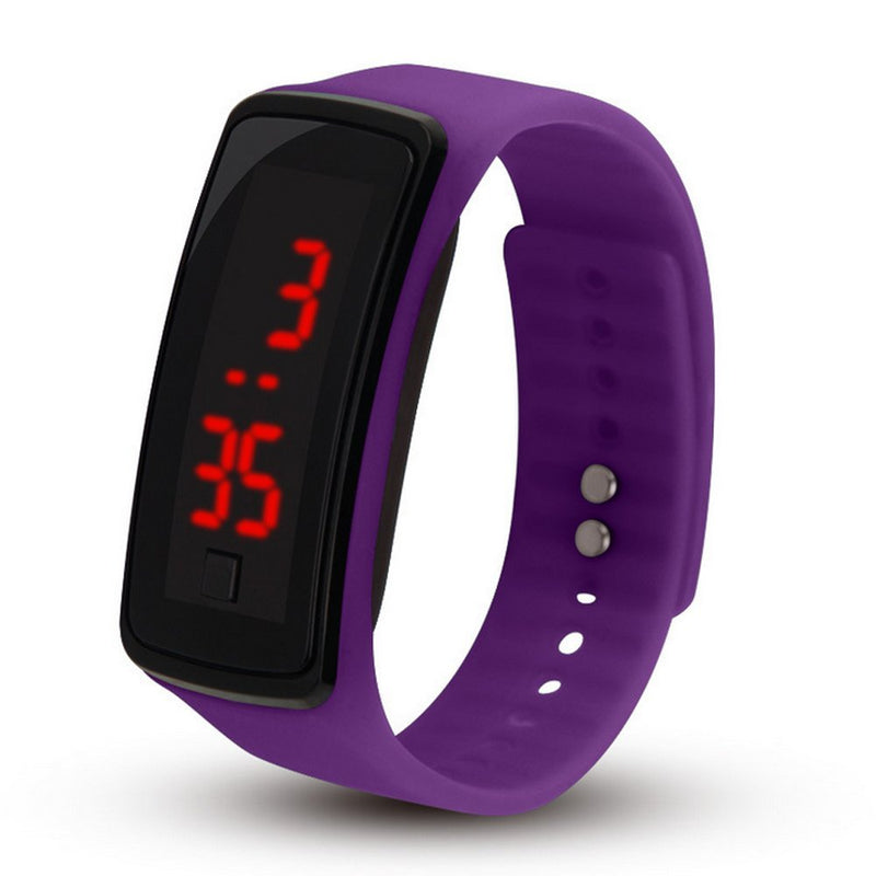 CdyBox Unisex Silicone LED Digital Creative Touch Screen Sport Watch Bracelet 10 Pack - BeesActive Australia
