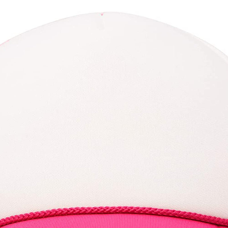 MR.R Sublimation Blank Polyester Mesh Cap Mesh Trucker Summer Mesh Cap,6 Pieces per Pack Rose Red - BeesActive Australia