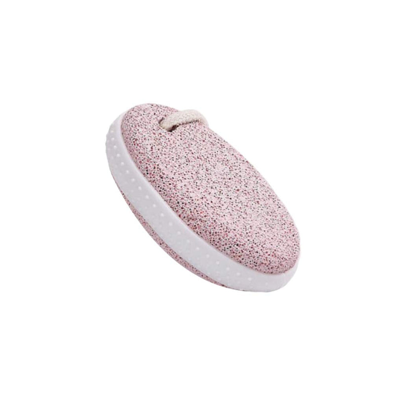 HEALLILY Pumice Stone for Feet Oval Foot Scrubber Exfoliating Dry Dead Skin Remover for Hands Heels Body Foot Care Tool Pink - BeesActive Australia