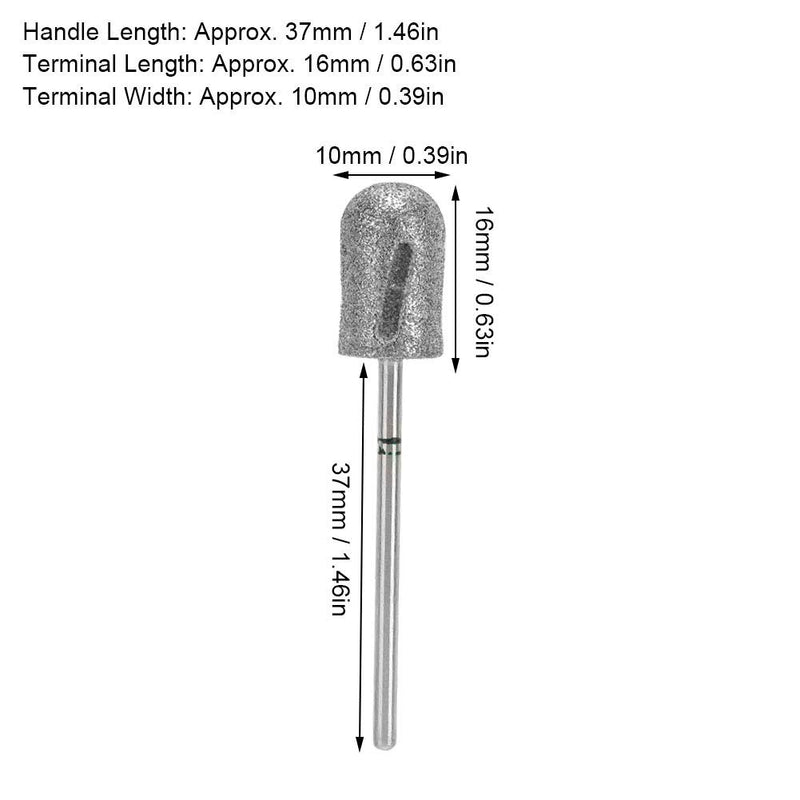 Nail Drill Bits,Nail Grinders Drill Bits Manicure Machine Tools Smoothing Drill for Nail Beautify Nail Polishing Stainless Steel Foot Nail Drill Bit Pedicure Foot Calluses Sanding Polishing Head (A1) - BeesActive Australia