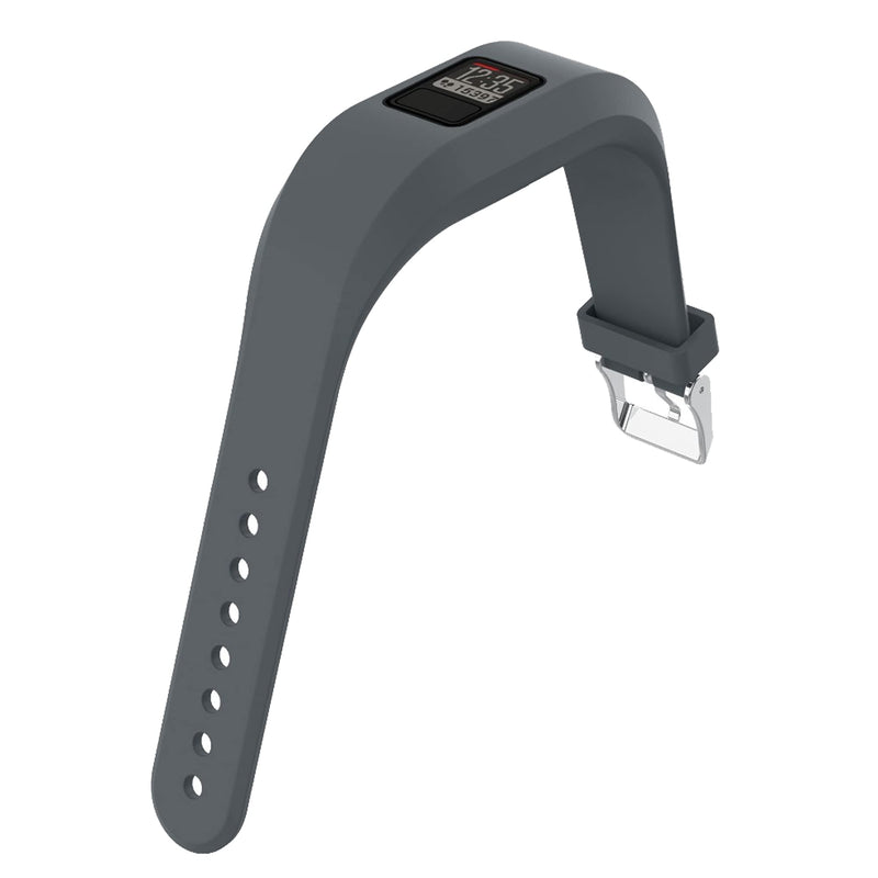 QGHXO Band for Garmin Vivofit 3, Soft Silicone Replacement Band Strap for Garmin Vivofit 3 / Vivofit JR/Vivofit JR 2 Activity Tracker, Fit 6.0"-9.0" (152mm-230mm) Wrist Black&Navy&Grey - BeesActive Australia