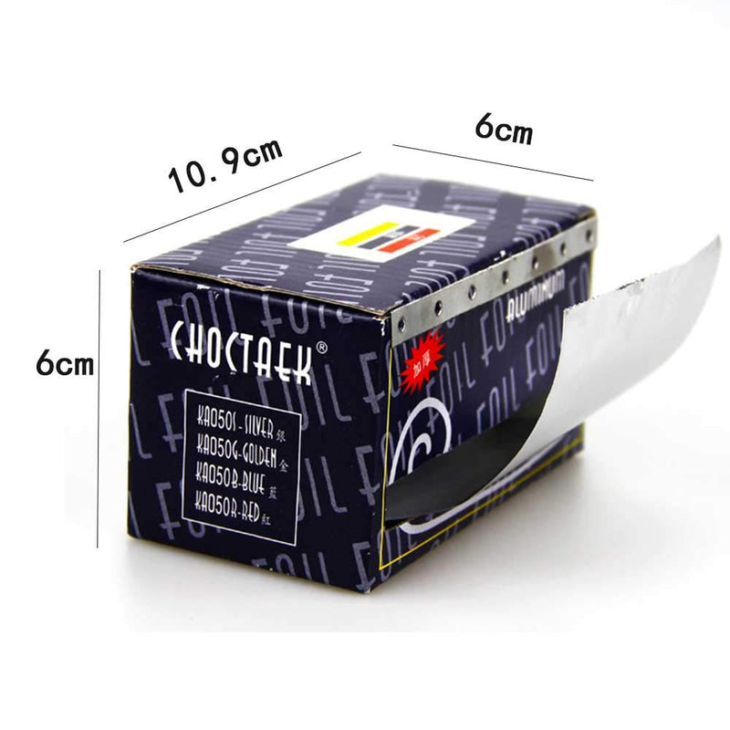 1 Pcs Foil Sheets Roll Highlighting Foil Silver Hair Foil for Coloring Hair Salon DIY Highlighting Hair Tool - BeesActive Australia
