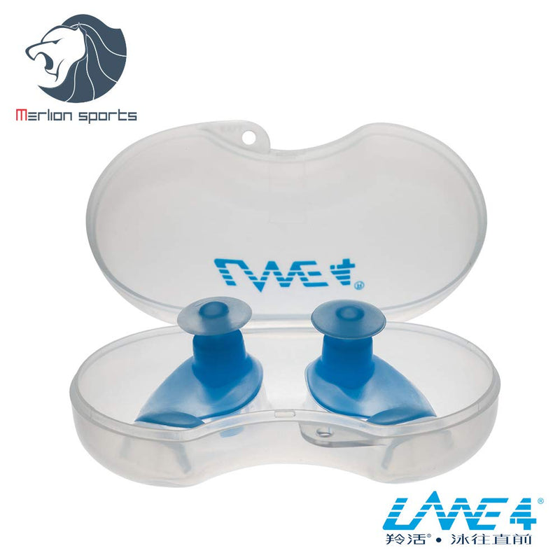 LANE4 Accessories – Ear Plugs with Storage Case, for Children IE-MEPF0S(EP009) Blue - BeesActive Australia