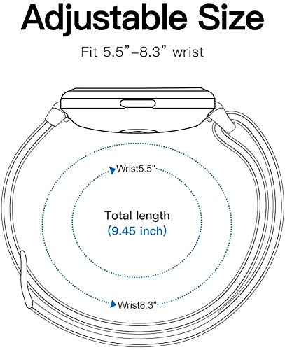 Compatible for SUUNTO 9 Peak Band, Lamshaw Stretch Elastics Nylon Adjustable Replacement Strap Accessories Compatible for SUUNTO 5 Peak Smartwatch / SUUNTO 9 PEAK (Purple Blue) Purple Blue - BeesActive Australia