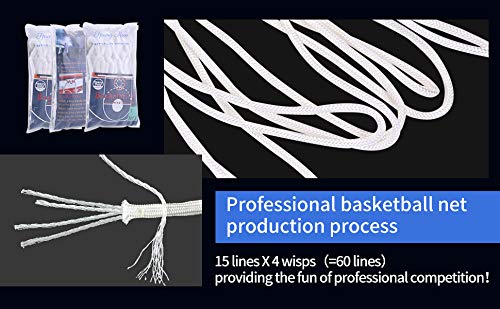Basketball Net, Swish Extra Heavy Duty Basketball Net, and Durable in All Weather - 12 Loops - BeesActive Australia