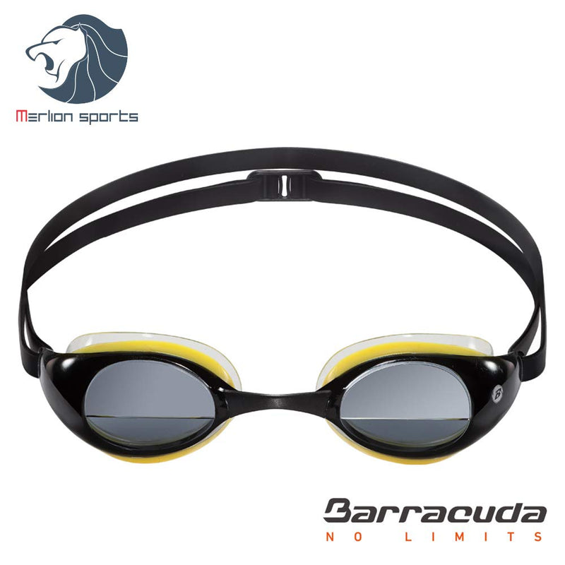 Barracuda Bolt Swim Goggle for Adults IE-90255 Smk/Yel - BeesActive Australia