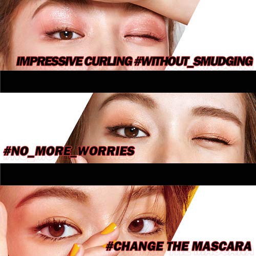 ESPOIR Nomudging Mascara Waterproof XP #1 Clean Black | Long-Lasting Waterproof Non-Smudging Mascara with C-Curling Effect for Defined Look - BeesActive Australia