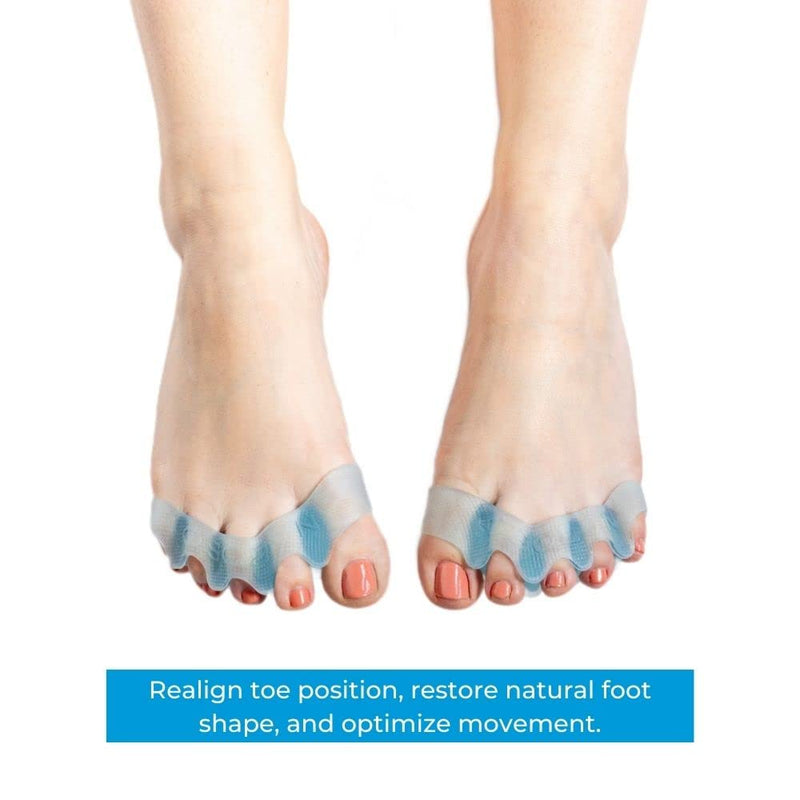 Naboso Splay - Gel Toe Stretcher, Separator and Straightener for Correction of Bunions, Hammer Toes and Restore Natural Foot Shape - BeesActive Australia