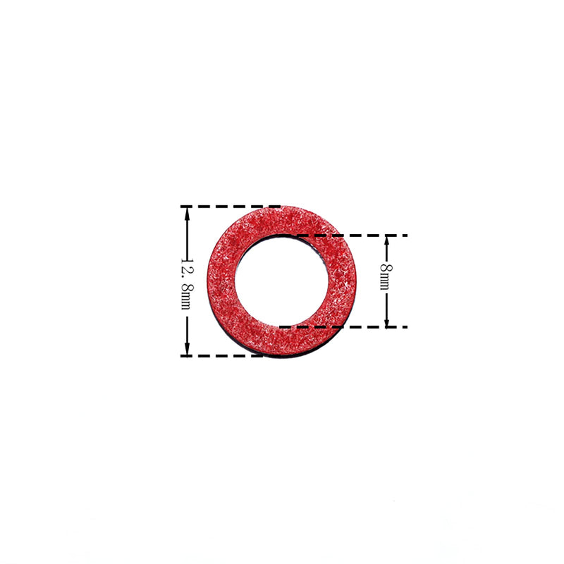 10 PCS Outboard Lower Unit Oil Drain Seal Washer for Yamaha Outboard 2/4 Stroke Boat Engine 90430-08021-00 90430-08003 - BeesActive Australia