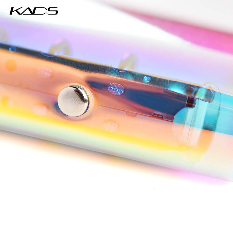 KADS Nail Stamp Plate Stamping Plates Cases Stamp Nail Stencil Holographic Nail Plates Holder Case Stamping Templates Organizer Collection Manicure Template (Case with 16 Square Slots) Case with 16 Square Slots - BeesActive Australia