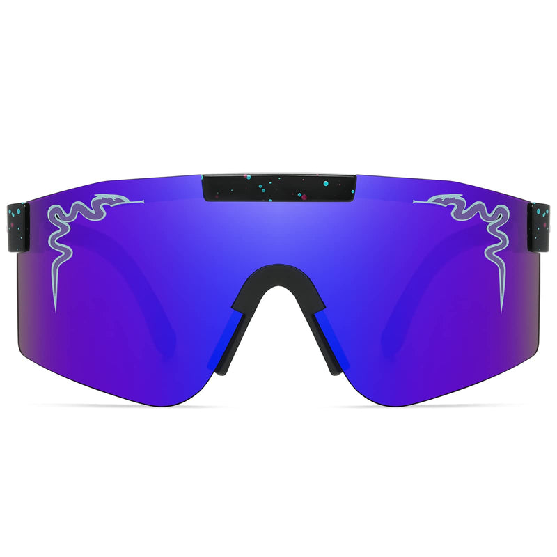 YCDAQCW TR90 Frame UV400 Cool Sunglasses For Men and Women Outdoor Shades Sport Sun Glasses For Baseball Cycling Running Adult Sa5 - BeesActive Australia