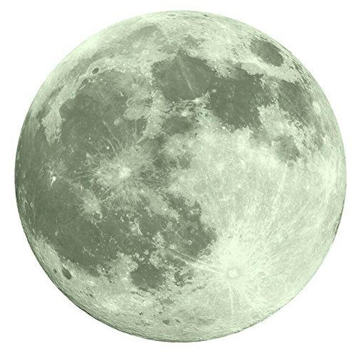 MAFOX Glow in The Dark Wall or Ceiling Stars with Moon Stickers – Luminous Decal Stickers for Simulated Moon Effect at Night – Ideal Kids Decor or Adults – for Kids Boys Girls - BeesActive Australia