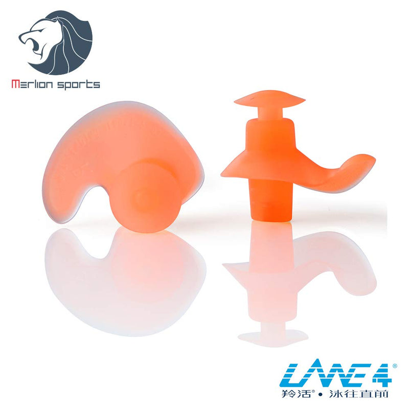 LANE4 Accessories – Ear Plugs with Storage Case, for Children IE-MEPF0S(EP009) Neon Orange - BeesActive Australia