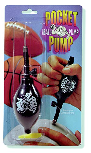 Pocket Pump Ball Pump with Air Release Valve, Black - BeesActive Australia