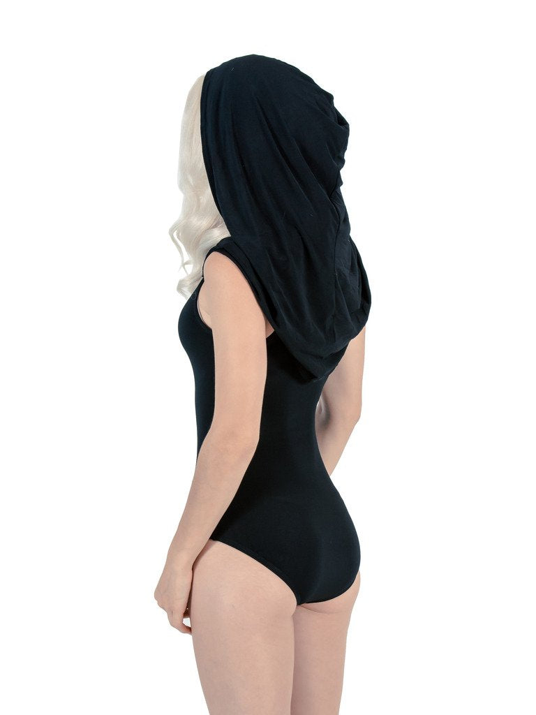 [AUSTRALIA] - Charades LLC Women's Black Hooded Costume Medium 
