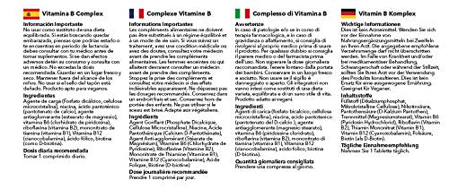 Vitamin B Complex Tablets | High Strength Premium Formulation Includes All 8 B Vitamins, including Biotin & Folic Acid | Vegan & Vegetarian Friendly | Supports Brain Function & Energy Levels | 360 Tablets | Manufactured in the UK - BeesActive Australia