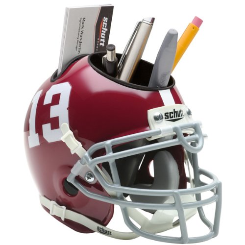 Schutt NCAA Football Helmet Desk Caddy Alabama Crimson Tide - BeesActive Australia