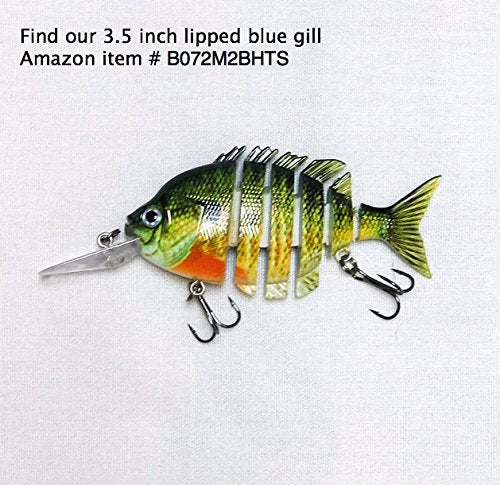 [AUSTRALIA] - Soljer Blue Gill Sun Fish Panfish Talipia for Bass Fishing Lure 