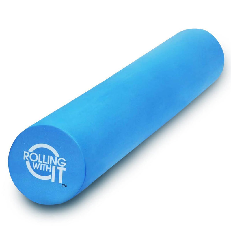 Rolling With It Foam Roller - High Density - for Exercise and Muscle Recovery - Eco-Friendly Back Roller - Select Size Below 13-18-36 inches 13 x 6 Inch - BeesActive Australia