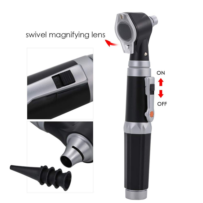Ear Speculum Set LED Lamp Otoscope Ear Check Tool with 8 Ear Speculum for Ear Examination and Care - BeesActive Australia