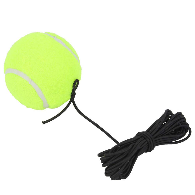 Chanmee Tennis Baseboard, Tennis Ball Trainer Set with Elastic Rope, Self-Study Tennis Rebound Power Base Tennis Trainer Tool Exercise Rebound Ball Trainer with Tennis for Beginner Kids Adults Ball - BeesActive Australia