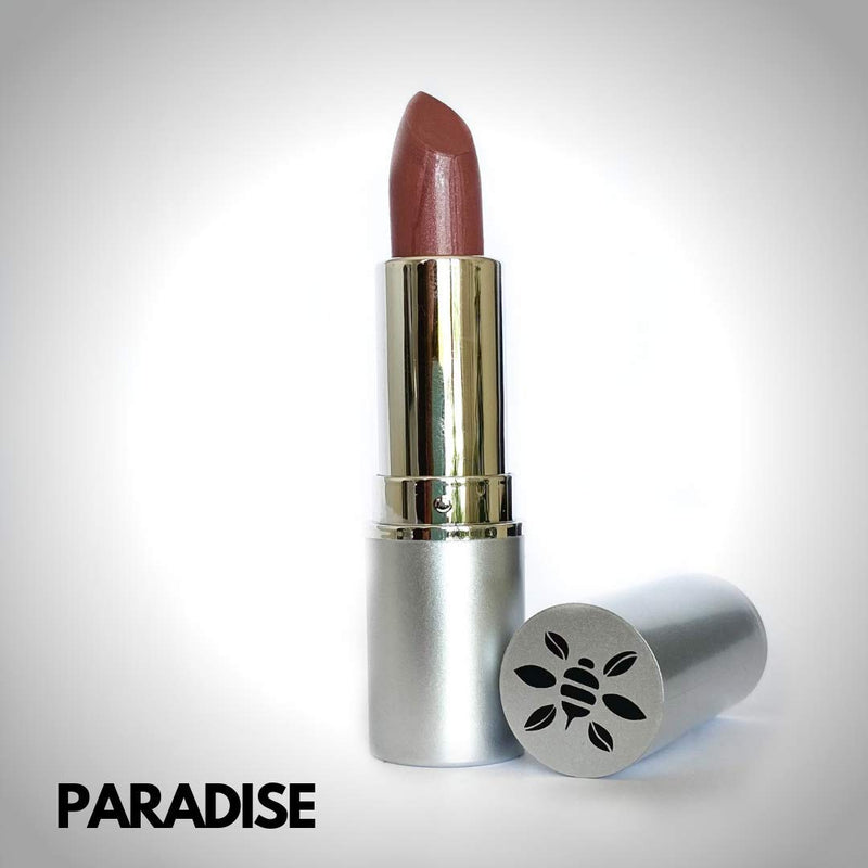 Honeybee Gardens Truly Natural Lipstick, Paradise | Vegan, Cruelty Free, Gluten Free - BeesActive Australia