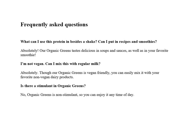 Greens Powder Smoothie Mix | Purely Inspired Organic Greens Powder Superfood, Unflavored, 24 Servings (Package May Vary), 8.57 Ounce (Pack of 1) - BeesActive Australia