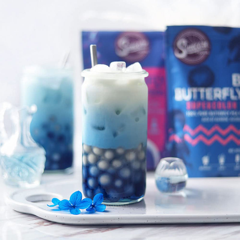 Suncore Foods Blue Butterfly Pea Powder, Blue Food Coloring Powder, Gluten-Free, Non-GMO, 3.5oz (1 Pack) 3.5 Ounce (Pack of 1) - BeesActive Australia
