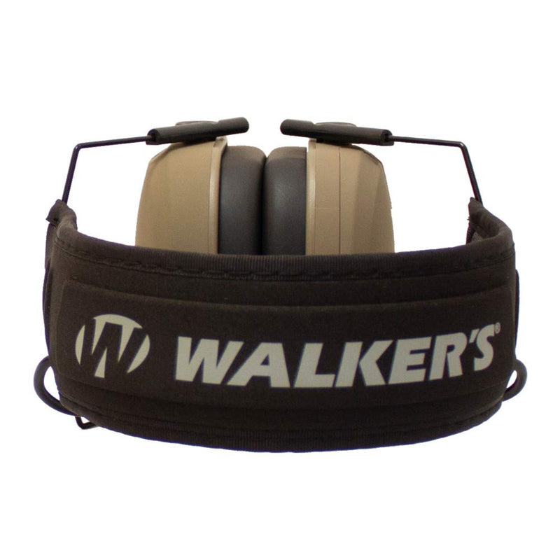 Walker's Razor Slim Electronic Shooting Hearing Protection Muff (American Flag Distressed, Tan) - BeesActive Australia