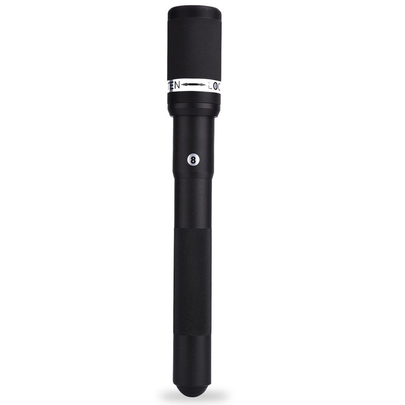 [AUSTRALIA] - VGEBY 12.6 Inch Cue Extender Aluminum Alloy Billiard Holder Push On Telescopic Cue Extension (Color : Black) 